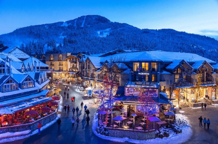 Most popular cities for winter vacations