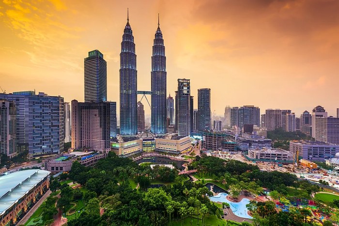 Popular urban destinations in Asia